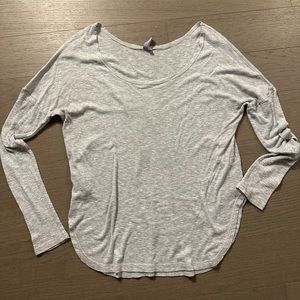 LF gray lightweight sweater